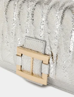 Maroquinerie>Morgan Sac Matelasse Avec Boucle Femme | Argente