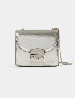 Maroquinerie>Morgan Sac Pochette Metallise Femme | Argente