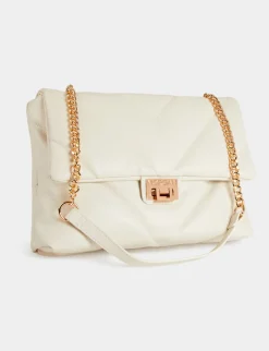 Maroquinerie>Morgan Sac Rectangulaire Matelasse Femme | Ivoire
