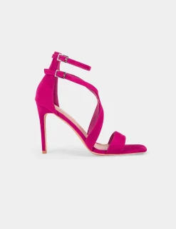 Chaussures>Morgan Sandales A Talons Avec Brides Femme | Rose