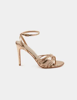 Chaussures>Morgan Sandales A Talons Avec Brides Femme | Rose