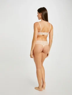 Lingerie>Morgan Shorty Dentelle Femme | Rose