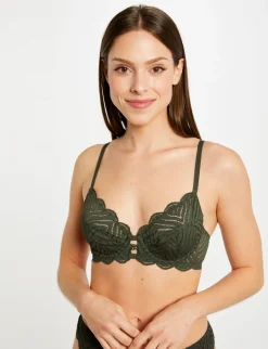 Lingerie>Morgan Soutien-Gorge Armatures Corbeille Vert Kaki Femme | Vert_Kaki