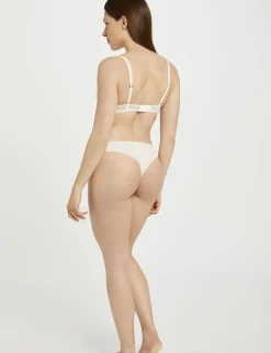 Lingerie>Morgan Tanga En Dentelle Femme | Ivoire