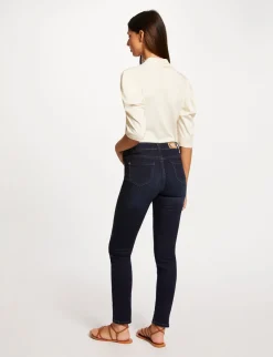 Tops Et T-Shirts>Morgan T-Shirt Manches 3/4 Ballons Ecru Moyen Femme | Ecru_Moyen