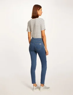 Tops Et T-Shirts>Morgan T-Shirt Manches Courtes A Rayures Femme | Multico