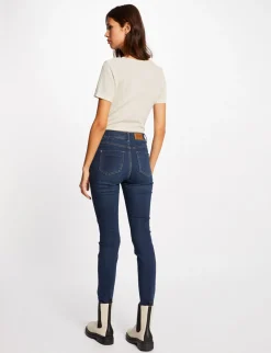 Tops Et T-Shirts>Morgan T-Shirt Manches Courtes Avec Col En V Femme | Ivoire