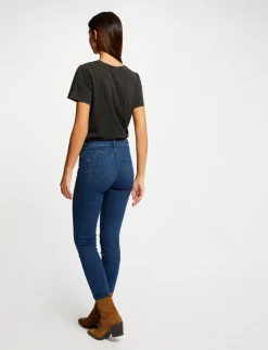 Tops Et T-Shirts>Morgan T-Shirt Manches Courtes Gris Moyen Femme | Gris_Moyen