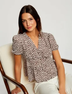 Tops Et T-Shirts>Morgan T-Shirt Manches Courtes Imprime Femme | Multico