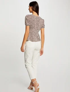 Tops Et T-Shirts>Morgan T-Shirt Manches Courtes Imprime Femme | Multico