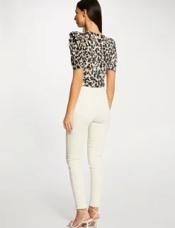 Tops Et T-Shirts>Morgan T-Shirt Manches Courtes Imprime Femme | Multico