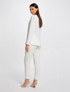 Ensembles Et Tailleurs>Morgan Veste Cintree Avec Boutons Femme | Ecru