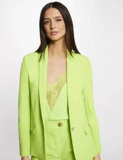 Ensembles Et Tailleurs>Morgan Veste Cintree Boutonnee Femme | Anis