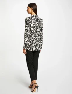 Vestes Et Blousons>Morgan Veste Cintree Imprime Animalier Femme | Multico