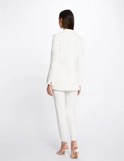 Vestes Et Blousons>Morgan Veste City Droite Femme | Ecru